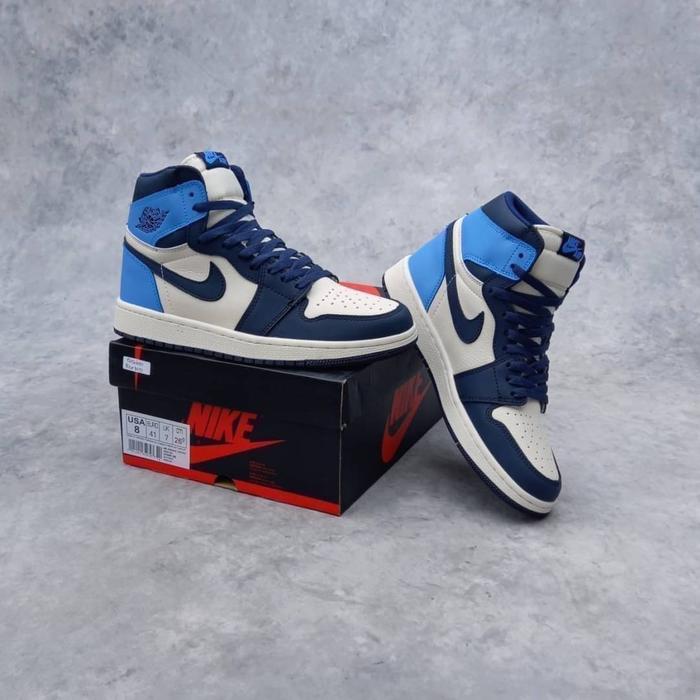 Sepatu Nike Blue Obsidian Jordan Jual Air Jordan Retro Hi Og