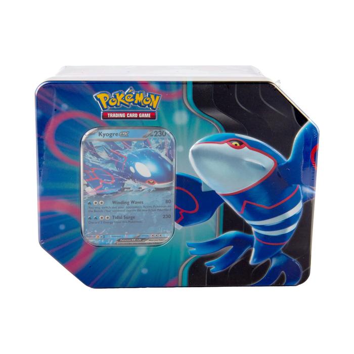 Pokémon JCC Set de 3 Tin box Légendes: Azur Kyogre-ex, Xerneas-ex et