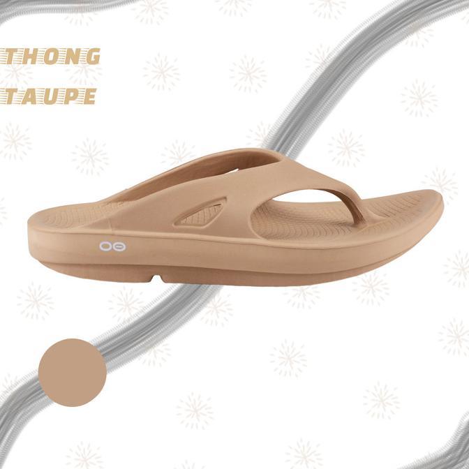 Gambar Oorigina Thong ( Sandal Oofos u. recovery dan Plantar Fascities) - Taupe, 45-46-47 dari Petualang_Export undefined 2 Tokopedia
