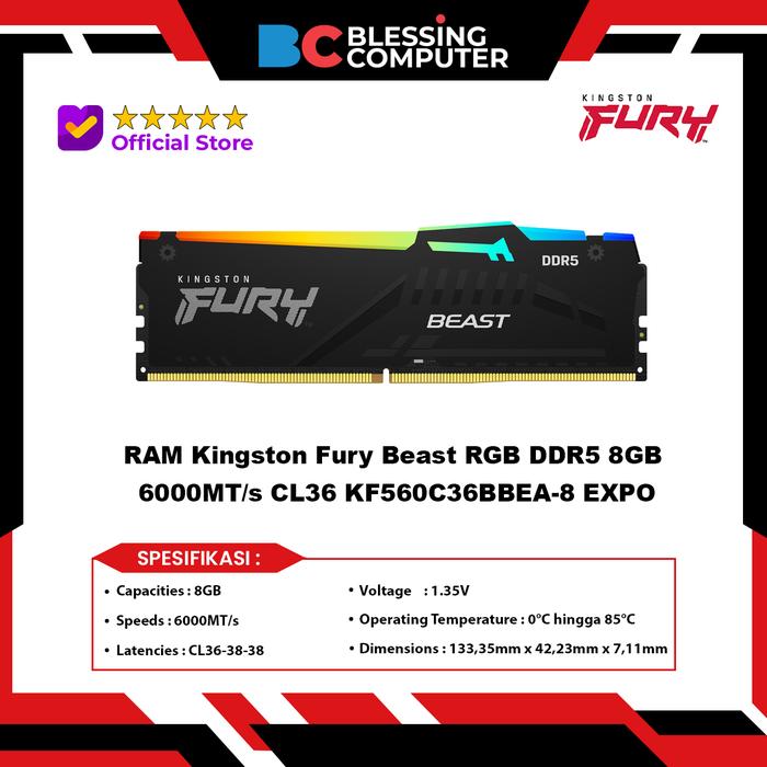 Fury Cpu Ram 8gb RAM KINGSTON HYPERX FURY GAMING DDR3 8GB 1600MHz