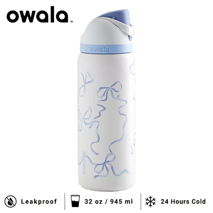 Gambar 【Ready！】Owala x Urban Outfitters Tied And True Exclusive 32 oz/ 24oz FreeSip Water Bottle - Tied And True, 24oz dari Living-Museum undefined Tokopedia