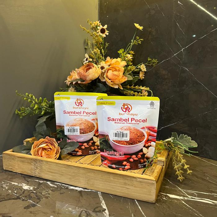 Gambar Sambel Pecel Bu Rahayu Praktis Khas Jawa Timur 180 gram - Tidak Pedas dari Pusat Oleh Oleh Bu Rudy undefined Tokopedia