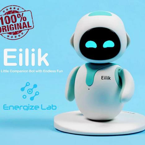 Gambar Mainan Viral Robot Eilik AI Smart Robot Original Mainan Robot Emo Pintar Berinteraksi Marah Meniru Suara Dan Dancing - EILIK BLUE dari Buls store12 undefined Tokopedia