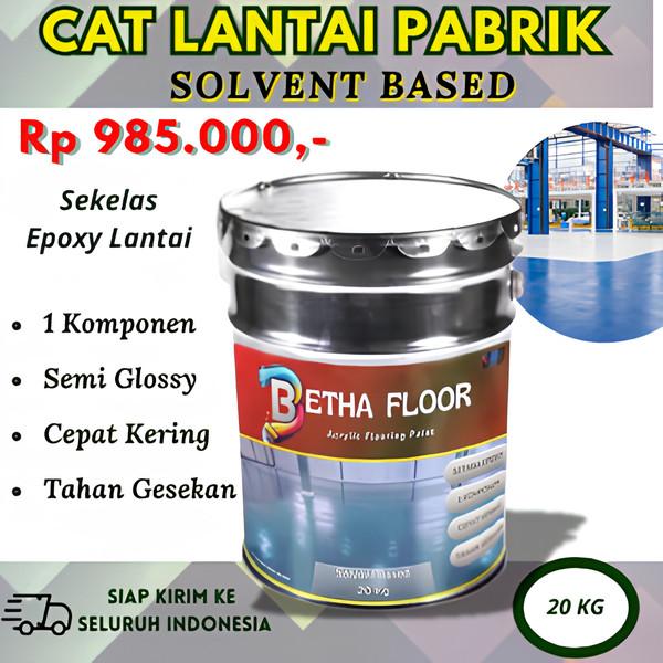 Jual Cat lapangan Tenis Badminton Basket Futsal Solvent Base Betha