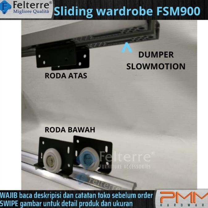 Sliding Rel Machine Jual REL SLIDING FELTERRE FSM 900 2 PINTU BUKA DAN TUTUP SLOWMOTION ...