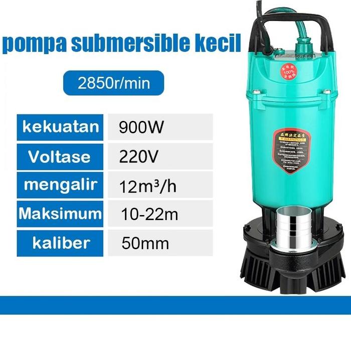 Gambar Promo Pompa submersible memotong pompa limbah pertanian tangki septik biogas tangki limbah pompa irigasi - mesin biru 900W dari JAWARA CENTER undefined Tokopedia