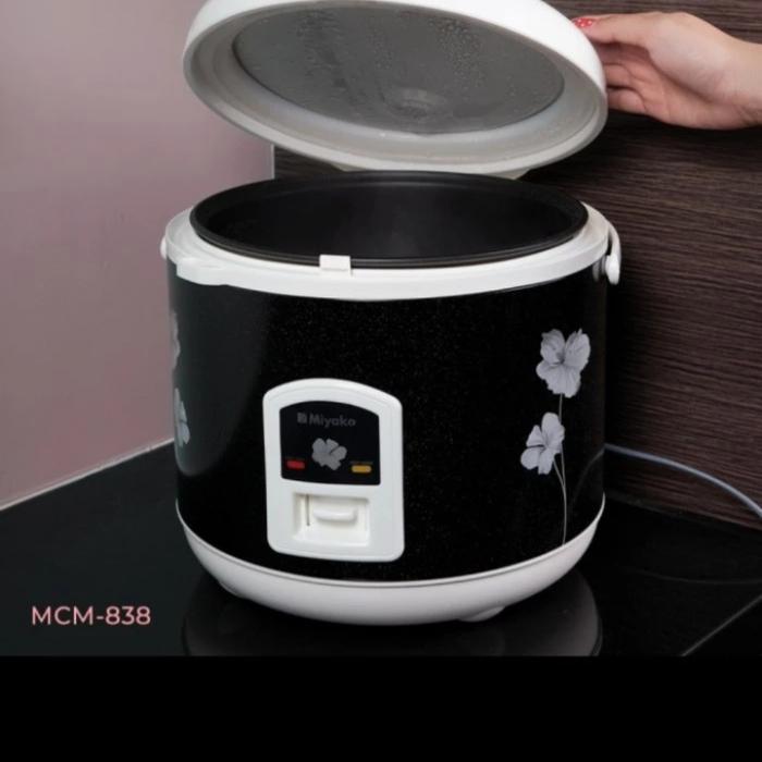 Gambar MAGIC COM MIYAKO MCM 838 RICE COOKER 2.2 LITER PENANAK NASI Pemanas - Hitam dari Senen Electronic undefined 3 Tokopedia