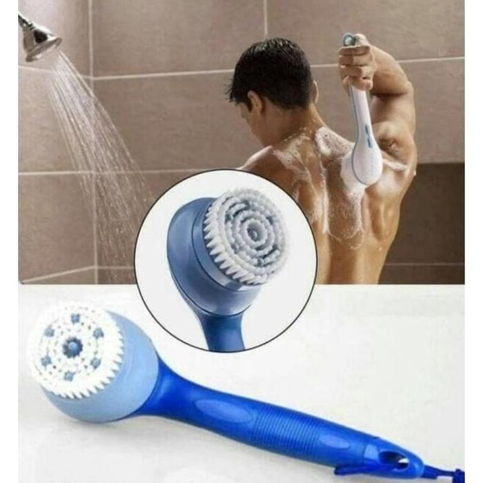 Gambar New Sikat Pembersih Badan Spin Spa 5 in 1 / Sikat Punggung Elektrik dari popay olshoppp undefined Tokopedia
