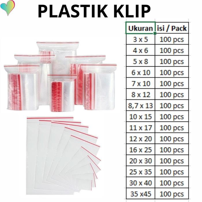 Jual Plastik Klip (10 Bks), Plastik Zipper lock, Plastik obat