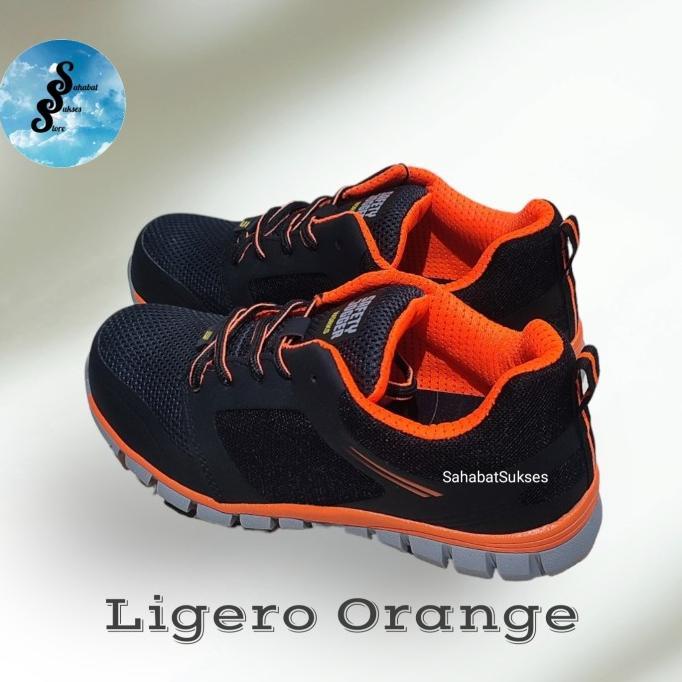 Gambar Sepatu Safety JOGGER LIGERO ORANGE S1P SRC ESD - Orange, 37 dari idhoy undefined 4 Tokopedia