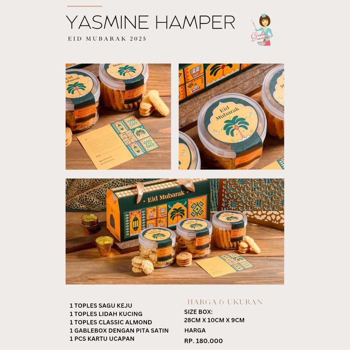 Gambar Hampers Lebaran Premium Goela Semoet - parcel kue Idul Fitri Ramadhan - C dari Goela Semoet undefined Tokopedia