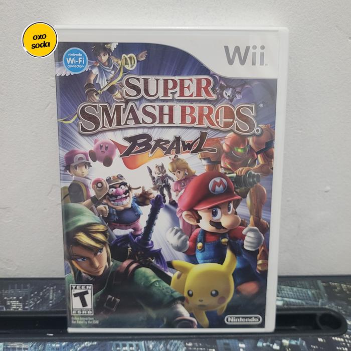 Jual Super Smash Brawl for Nintendo Wii Reg R1 USA sealed