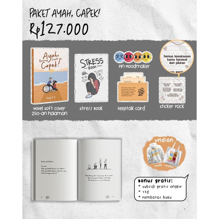 Gambar PRE ORDER - Buku Novel - Ayah, Berjuang Sendiri Itu Capek - Adellia P D - Akad - Bumifiksi - AYAH CAPEK dari BumifiksiJogjakarta undefined Tokopedia