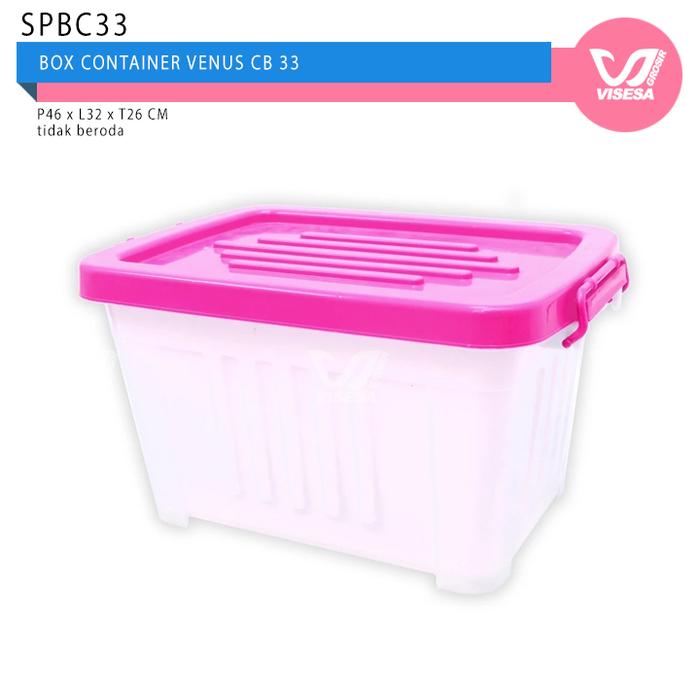Gambar Shinpo cb 30 liter box container kotak penyimpanan - sp venus 33 dari Visesa Grosir_NEW undefined 4 Tokopedia