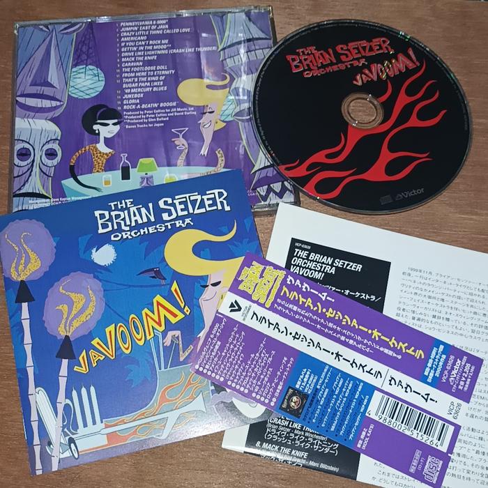 超レア　BRIAN SETZER Orchestra Vavoom レコード Setzer, Brian, The Brian Setzer Orchestra - Vavoom! - Amazon