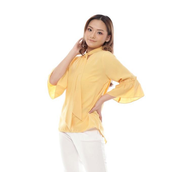 Gambar FAME Blouse 9211544 Kuning Soft - S dari Laila Madiha12 undefined Tokopedia