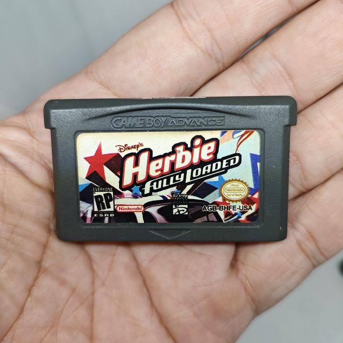 Kaset Gameboy Advance Sp Gba Cartridge Herbie Fully Loaded