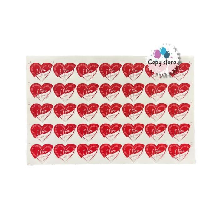 Gambar Baru / Sticker Pipi Merah Putih / Sticker Bendera Dirgahayu Hut Ri Perlembar - Love dari sissalsabila shop undefined Tokopedia