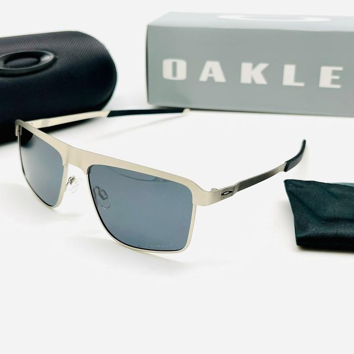 Gambar Oakley Kacamata Hitam Pria & Wanita Fuel Line Prizm Polarized UV 400 Silver Series Limited Edition Frame Full Titanium Anti Silau Outdoor Indoor Traveling - Lensa, Eyewear - Hitam dari ZII STORE NUSANTARA undefined Tokopedia