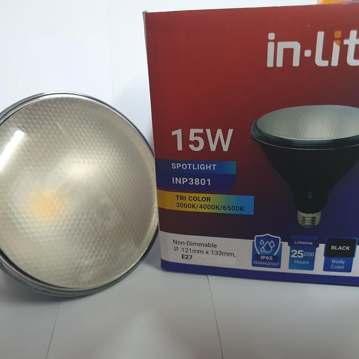 Jual LAMPU PAR38 LED INP 3801 15W 65K 30K INLITE - 65K Putih - Jakarta ...