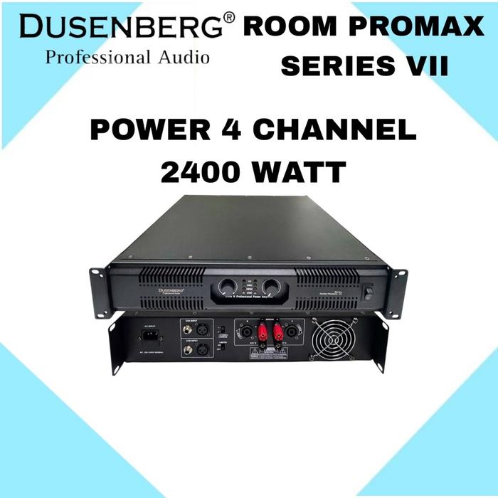 Gambar Power Dusenberg 4 Channel 2400 Watt Cocok Buat Cafe Restoran Dan Karaoke Rumahan - Type Series V dari Dusenberg Audio Official Store undefined 5 Tokopedia