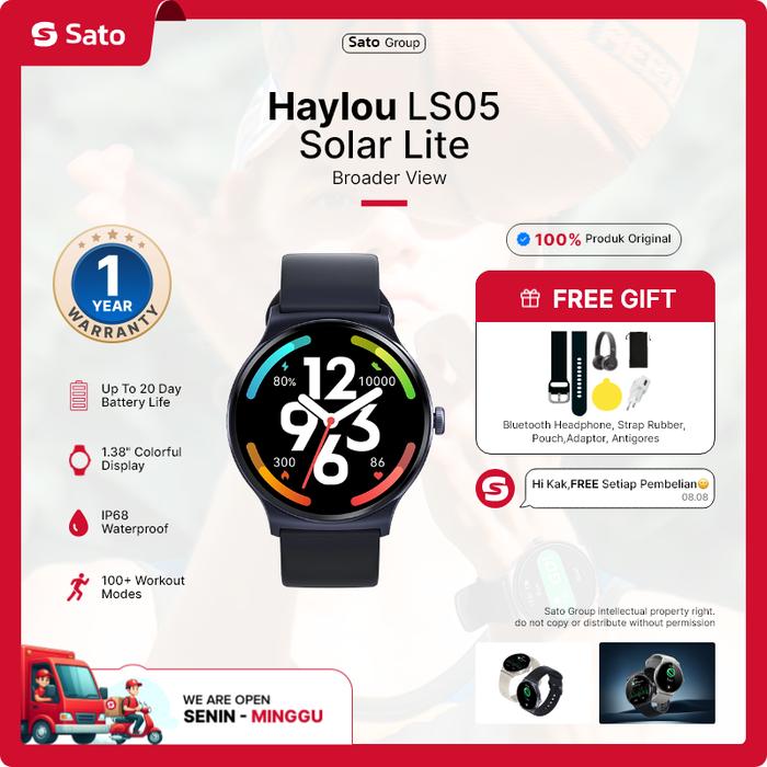 Haylou Solar Lite Smart Watch Haylou Solar Lite Smart Watch IP68