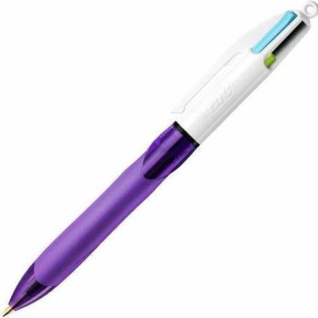 Gambar Bic Grip 1.0 mm 4 Color Ballpoint Pen - Blue dari amila store18 undefined 5 Tokopedia