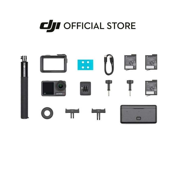 Gambar DJI Osmo Action 4 Resmi TAM Official Adventure Combo - Adventure Combo dari Honeycomb. undefined Tokopedia