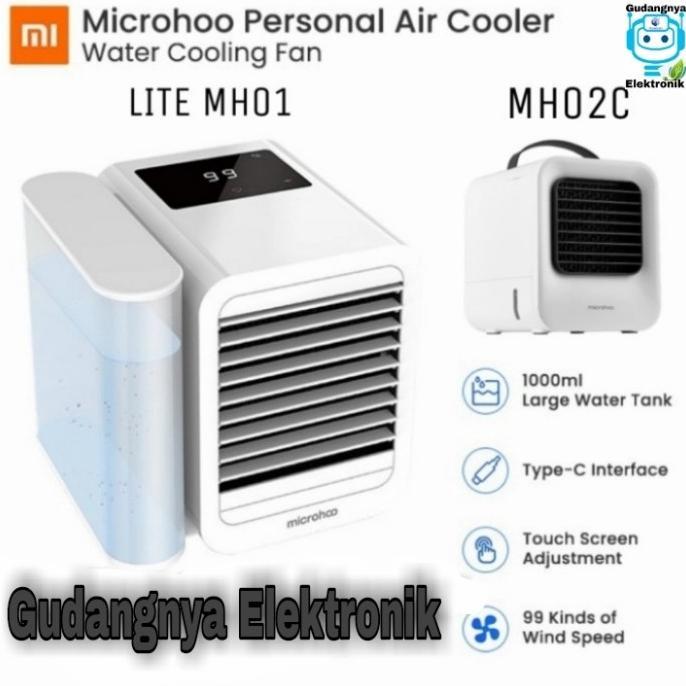 Gambar New Xiaomi Microhoo 3in1 Personal Air Cooler Cooling-AC Mini Portable Terlaris - Snowman MH01 dari Warkopbosqu undefined Tokopedia
