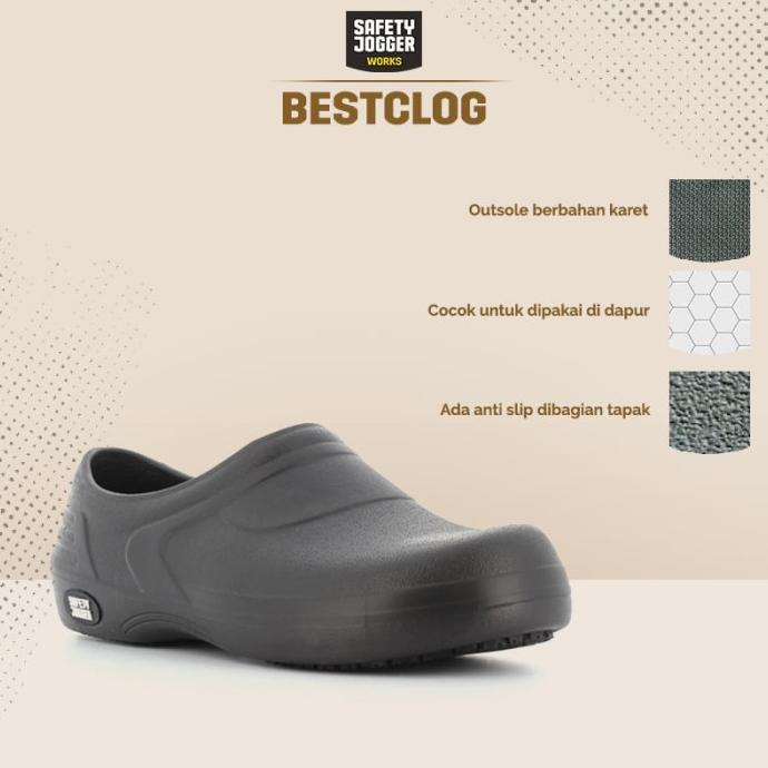Gambar || PROMO / Safety Jogger BESTCLOG / Sepatu Chef Kitchen F&B Anti Slip ||~~~ - 37 dari danika mall undefined Tokopedia