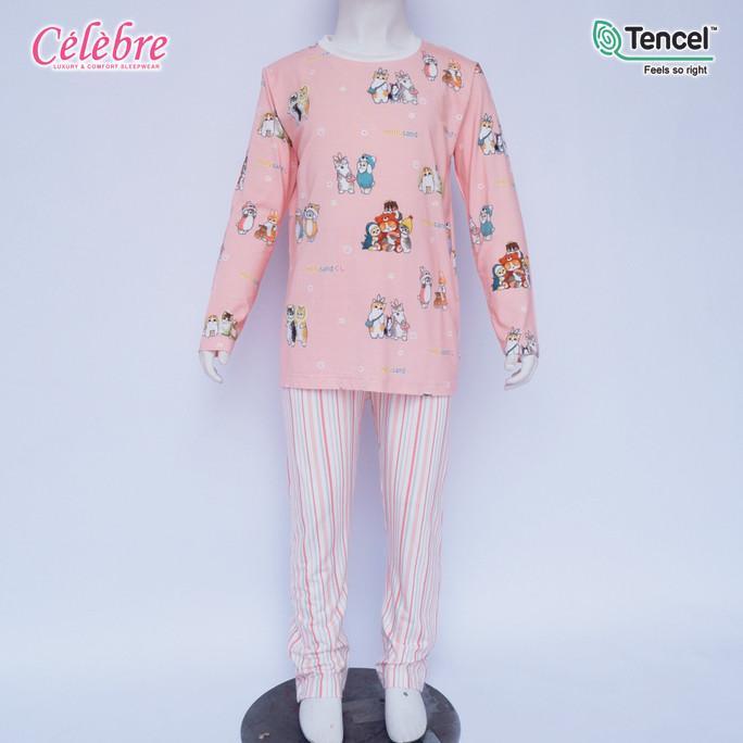Gambar BEST BUY !! Piyama/Baju Tidur Anak & Dewasa 100% TENCEL Micro Modal FUSAND SALEM - Anak PJG/PJG, S dari PINK N BOY undefined Tokopedia