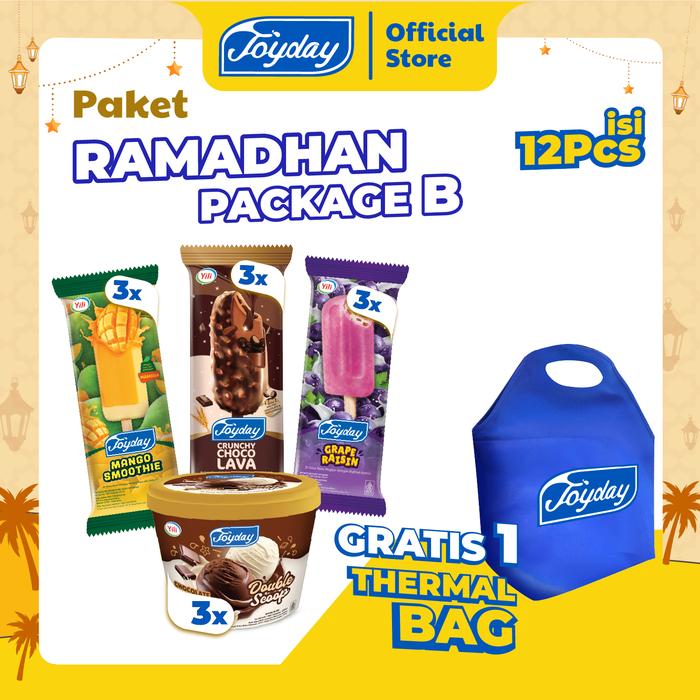 Gambar GRATIS TAS Joyday Ice Cream PAKET RAMADAN B - Isi 12 pcs Es Krim Mix [Hanya INSTAN - JABODETABEK] dari joydayicecream undefined Tokopedia