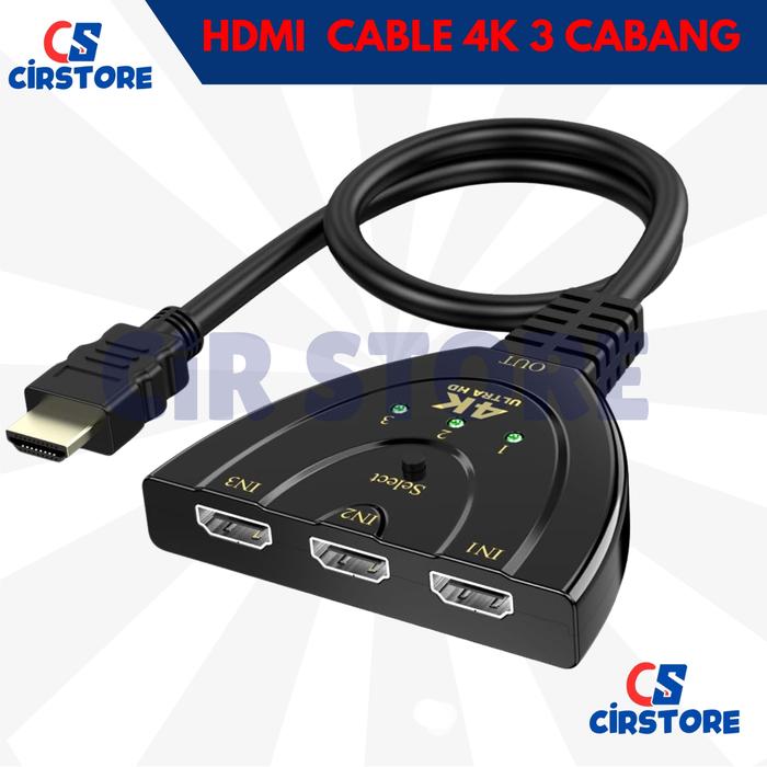 Dual Hdmi Adaptador Triple Hdmi Adapter Thunderbolt 3, Type C To