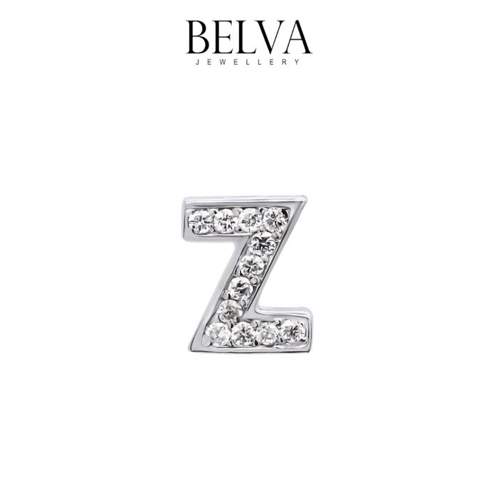 Gambar Anting Berlian Inisial / Huruf - Belva Jewellery - BAERAU02107 - Z dari Belva Jewellery Online undefined Tokopedia