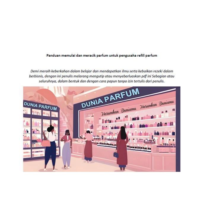 Gambar EBOOK PANDUAN MEMULAI DAN MERACIK PARFUM UNTUK PENGUSAHA REFILL PARFUM E-BOOK CARA MEMBUAT PARFUM - EBOOK, EBOOK ONLY dari buku pintar01 undefined Tokopedia