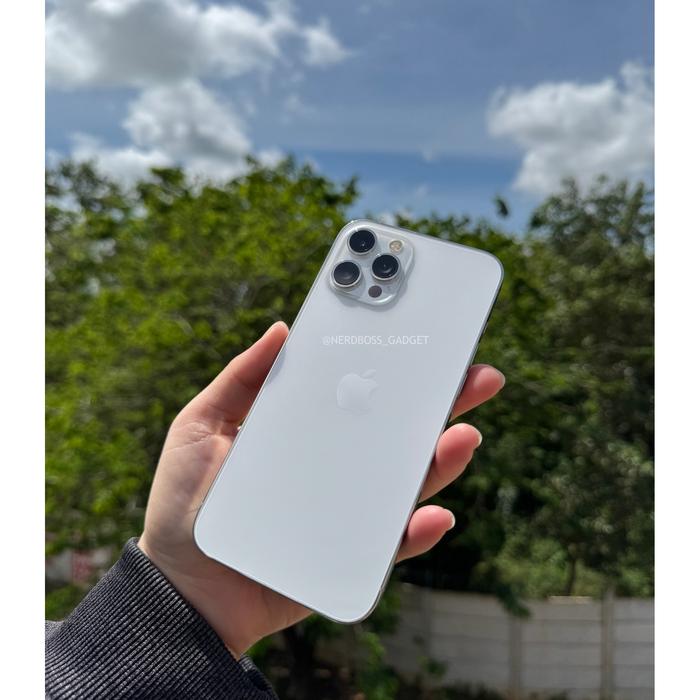 Gambar IPHONE 12 PRO MAX SILVER 256GB | MULUS LIKE NEW | 100% ORIGINAL APPLE - SILVER, 256GB / 6 BLN dari NERDBOSS GADGET undefined Tokopedia