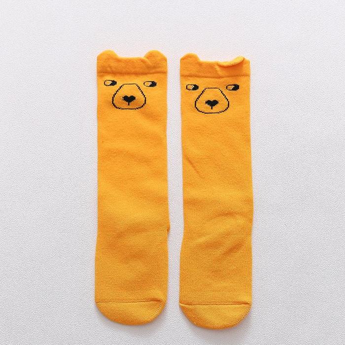 Gambar Kaos Kaki Bayi / kaos kaki baby panjang Korea Motif Lucu Halus Nyaman - Bear kuning, M dari Sumo Baby undefined Tokopedia