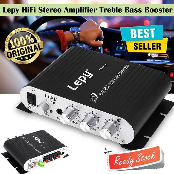 Gambar Hifi Stereo Amplifier Mini Treble Bass Booster Speaker Hi-Fi Audio Power Amp Ampli Super Full Bass Bas Subwoofer Murah Alat Penguat Suara Speker Spiker Aktif Mobil Amplipier Kecil Salon Alat Elektronik Pengatur Tinggi Rendah Suara - Black dari Bhavesh Tronik undefined Tokopedia