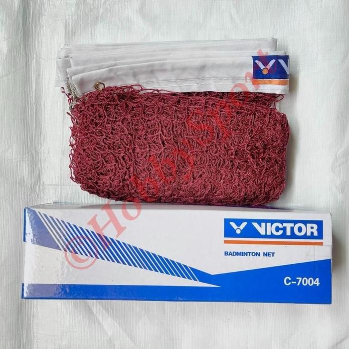 Gambar SPORT Net Badminton Victor 7004 Bulutangkis Jaring Nylon Bulu Tangkis dari yyzzz_ undefined Tokopedia
