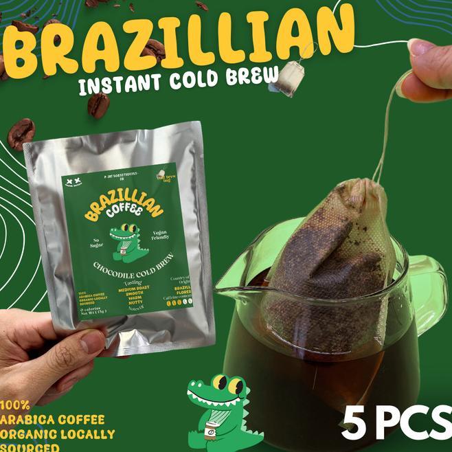 Gambar Instant Cold Brew Coffee By Black Potion Roaster ( 5 Pcs ) Kopi Termurah Ready Terbaik - brazil 5 pcs dari enigmaShopss undefined Tokopedia