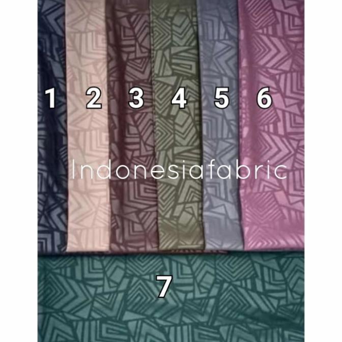 Gambar Kain Wolfis Woolpeach Embos Emboss - Aztec - Nomor 1 dari Sandal baju undefined Tokopedia