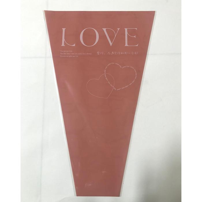 Gambar Plastik Bunga Wrapping Buket Plastik Bungkus Mawar Setangkai KB6151 - Cornet dari onemall88 undefined Tokopedia