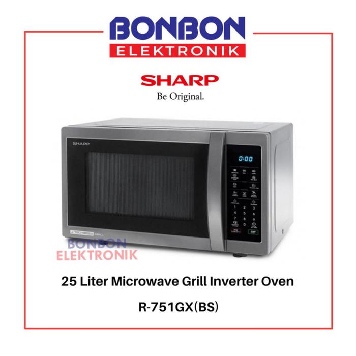 Sharp R7521gk Promo Sharp Microwave Grill J-Tech Inverter Oven 23L R-650GX(BS) / 25L ...