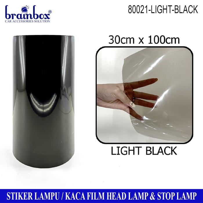 Gambar Stiker Lampu Headlamp Stoplamp Sticker Head Lamp Stop Lamp - Light Black dari Brainbox Car and Home Kota Batam Tokopedia