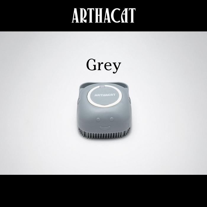 Gambar ARTHACAT SOOTH BATH BRUSH - Sisir Mandi Kucing - GREY dari Arthacat Indonesia undefined Tokopedia