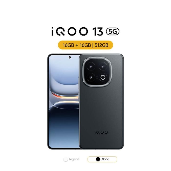 Gambar Vivo IQOO 13 16/512GB 6.82 Inch Garansi Resmi - Alpha dari Andalas Cellular_NEW undefined Tokopedia