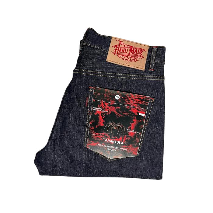 Jual HANDMADE DENIM Celana Jeans Raw Denim Selvedge Accent 15Oz