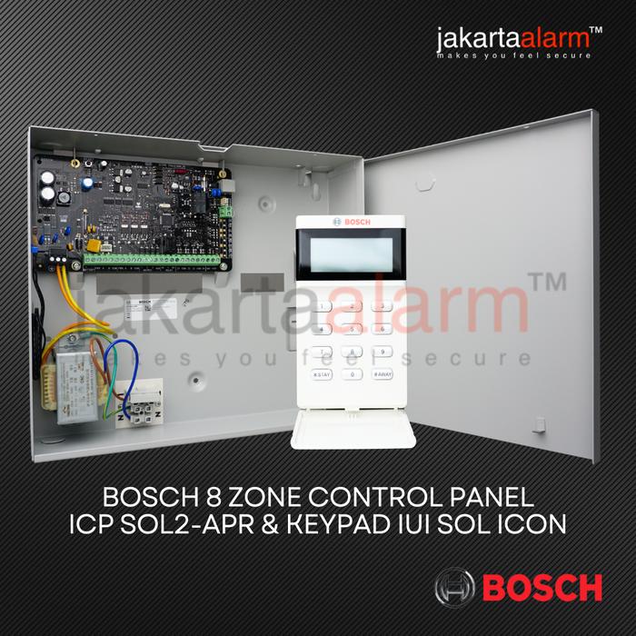 Gambar Control Panel Alarm Anti Maling BOSCH ICP SOL2 APR - Panel + Keypad dari jakartaalarm Official Store undefined Tokopedia