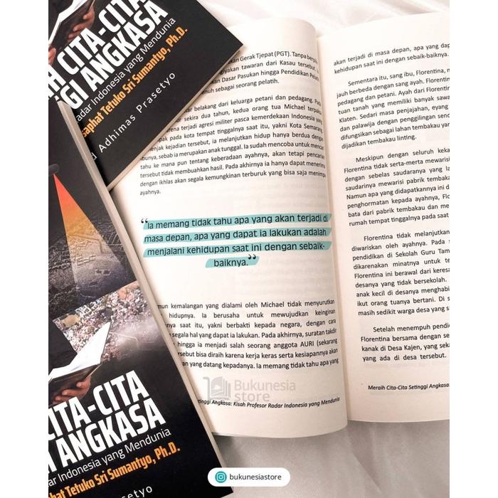 Gambar 2 - Meraih Cita-Cita Setinggi Angkasa Kisah Profesor Radar Indonesia yang Mendunia. Biografi Prof. Josaphat Tetuko Sri Sumantyo, Ph.D.