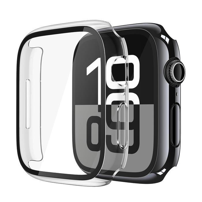 Gambar Case Apple Watch 10 46mm 42mm Getgard Slim Casing Tempered Glass - Clear Glass, 46mm dari GET-WID undefined Tokopedia